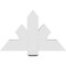 Ekena Millwork Redmond Architectural Grade PVC Gable Bracket, 36"W x 22 1/2"H x 4"D x 6"F, 15/12 Pitch GBP036X23X0406RED00 - alternate 2